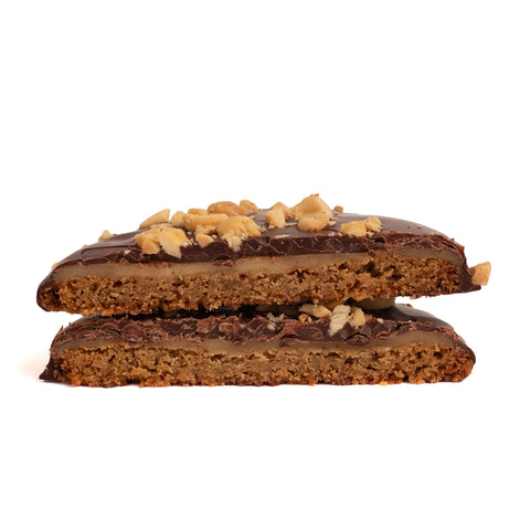 Peanut Cream Cookie skåret over
