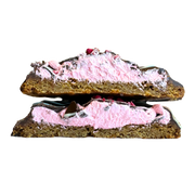 Jordbær Flødebolle Cookie