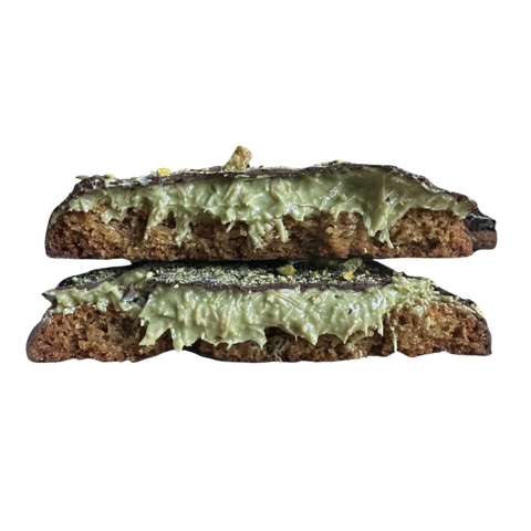Dubai Cookie skåret over
